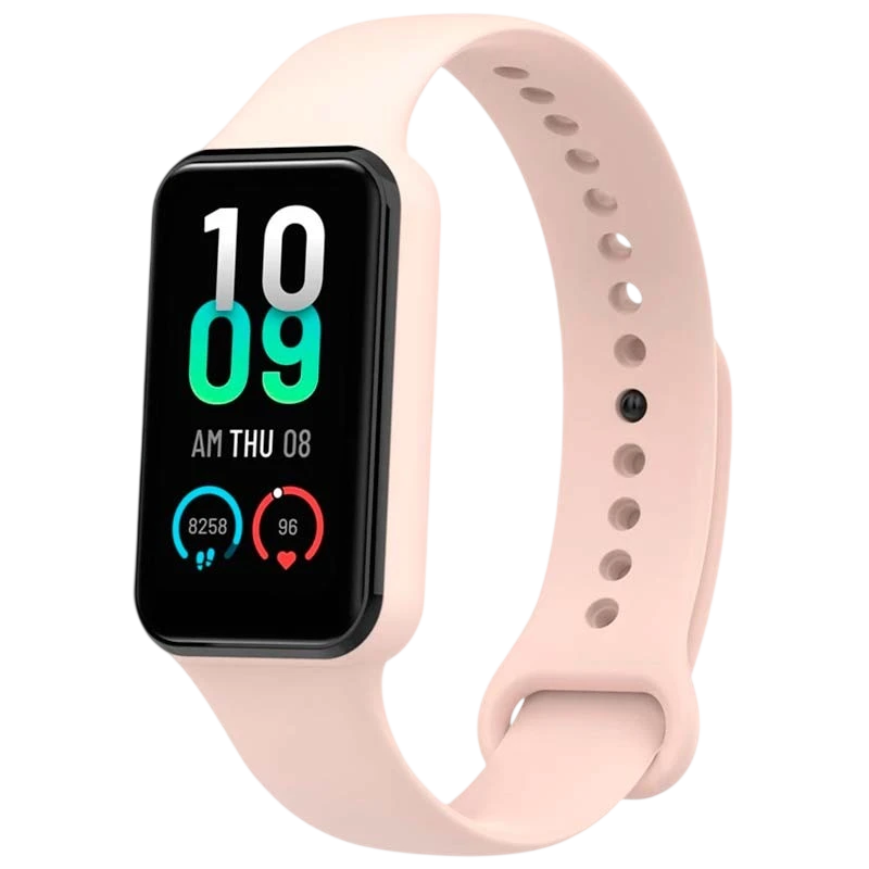 Pulseira de silicone Amazfit Band 7 Rosa Claro