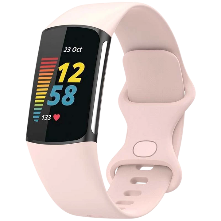 Pulseira de silicone Fitbit Charge 5 / Charge 6 Rosa