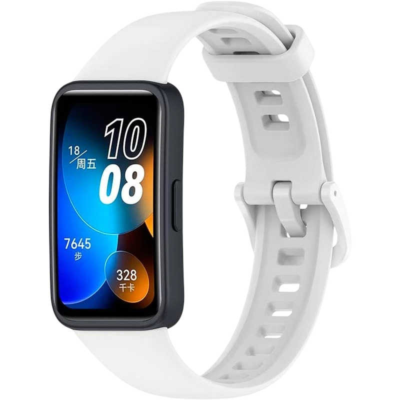 Pulseira Huawei Band 8 / Huawei Band 9 / Honor Band 9 Silicone Branco