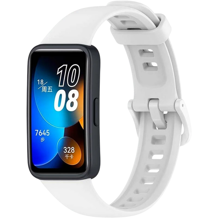 Pulseira Huawei Band 8 / Huawei Band 9 / Honor Band 9 Silicone Branco