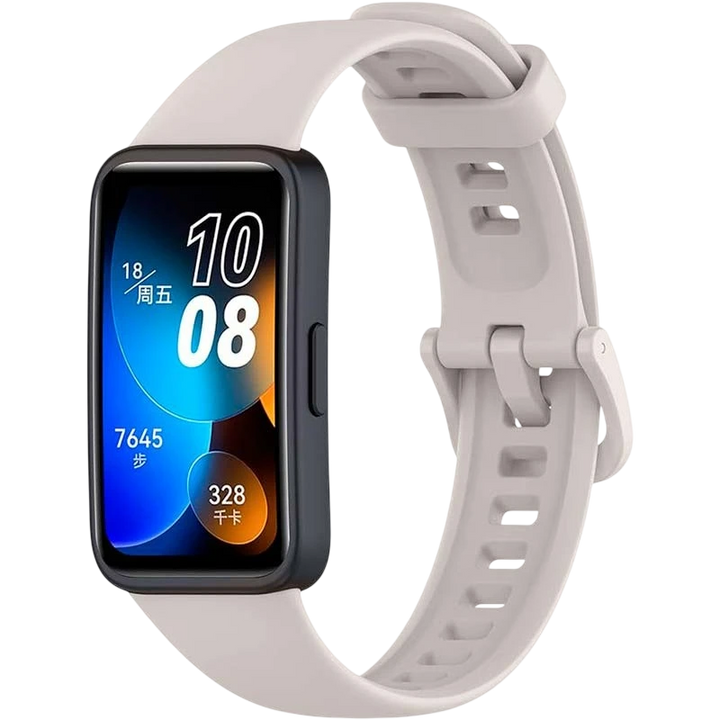 Pulseira Huawei Band 8 / Huawei Band 9 / Honor Band 9 Silicone Cinzento Claro