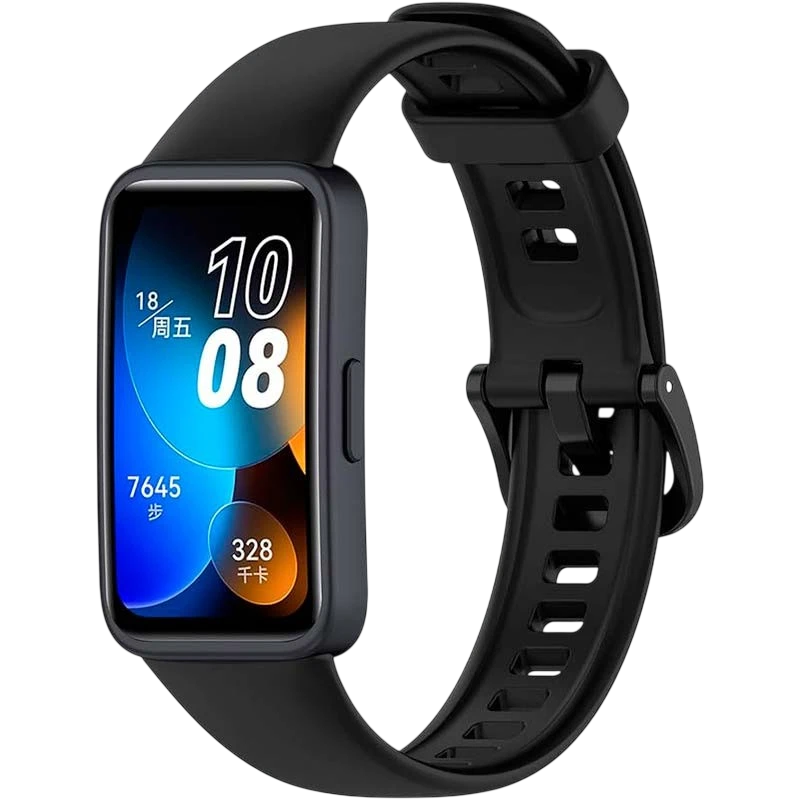 Pulseira Huawei Band 8 / Huawei Band 9 / Honor Band 9 Silicone Preto