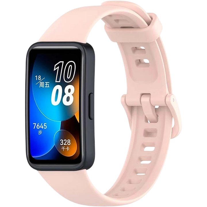 Pulseira Huawei Band 8 / Huawei Band 9 / Honor Band 9 Silicone Rosa