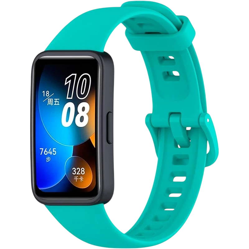 Pulseira Huawei Band 8 / Huawei Band 9 / Honor Band 9 Silicone Turquesa