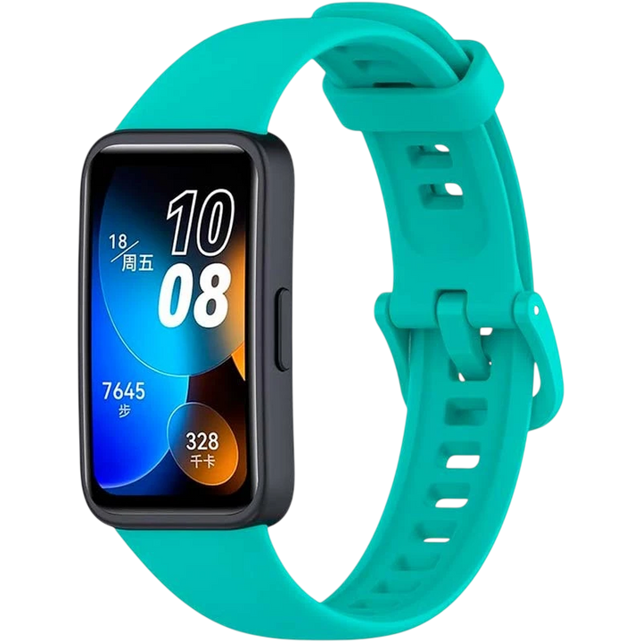 Pulseira Huawei Band 8 / Huawei Band 9 / Honor Band 9 Silicone Turquesa