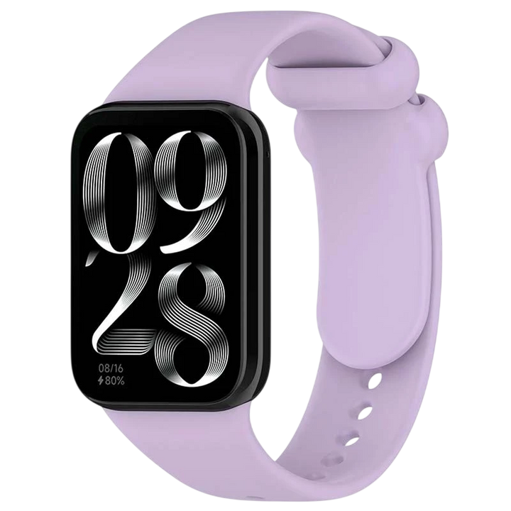 Pulseira Xiaomi Mi Smart Band 9 Pro / Band 8 Pro / Redmi Watch 4 / Redmi Watch 5 / Redmi Watch 6 / Xiaomi Smart Band 10 Pro Silicone Roxo
