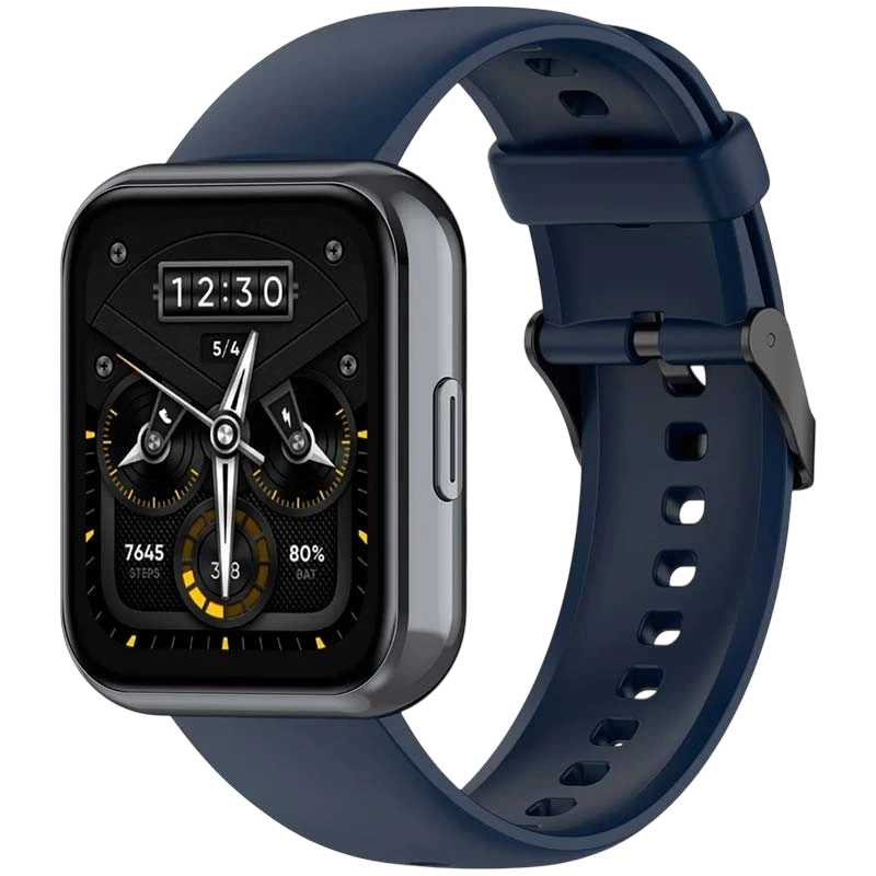 Pulseira de silicone Realme Watch 3 / 3 Pro Azul Escuro