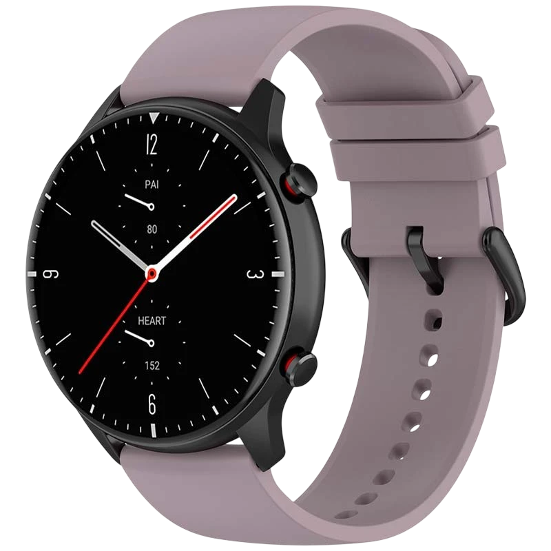 Pulseira de silicone Universal 22mm Roxo para Smartwatch Xiaomi/Amazfit/Samsung/Huawei/Realme/Ticwatch