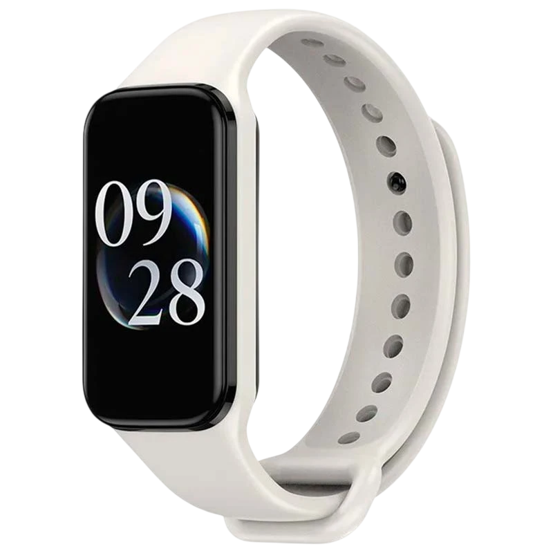Pulseira Xiaomi Mi Smart Band 8 Active / Redmi Smart Band 2 Silicone Marfim