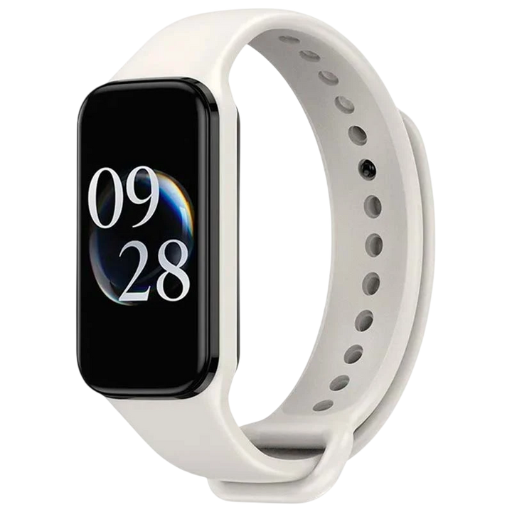 Pulseira Xiaomi Mi Smart Band 8 Active / Redmi Smart Band 2 Silicone Marfim