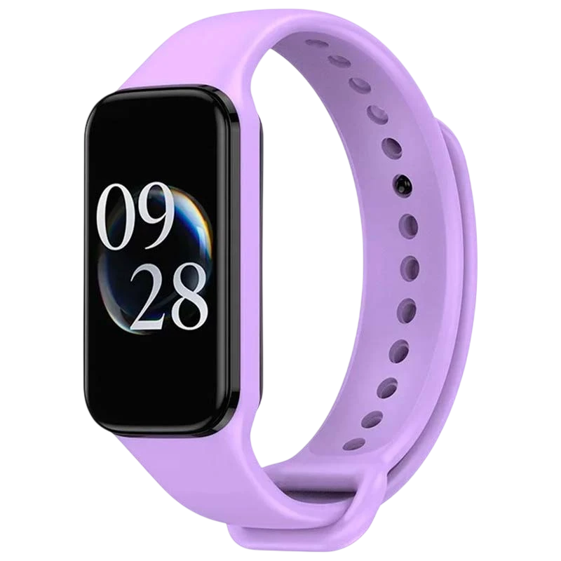 Pulseira Xiaomi Mi Smart Band 8 Active / Redmi Smart Band 2 Silicone Roxo
