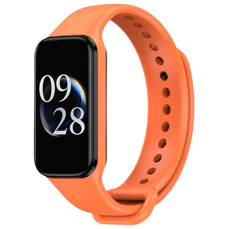 Pulseira Xiaomi Mi Smart Band 8 Active / Redmi Smart Band 2 Silicone Laranja