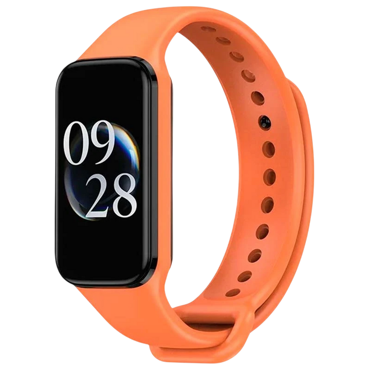 Pulseira Xiaomi Mi Smart Band 8 Active / Redmi Smart Band 2 Silicone Laranja