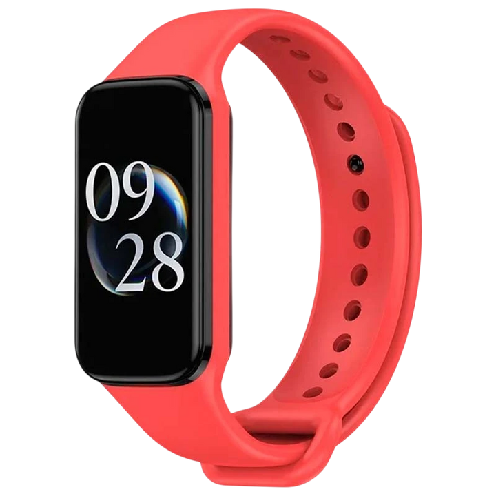 Pulseira Xiaomi Mi Smart Band 8 Active / Redmi Smart Band 2 Silicone Vermelho