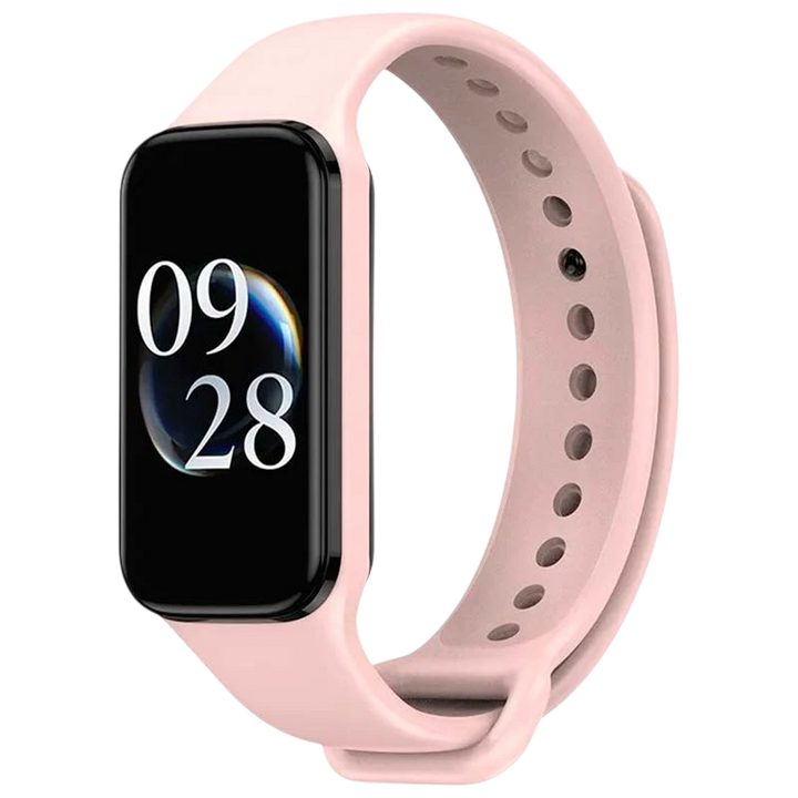 Pulseira Xiaomi Mi Smart Band 8 Active / Redmi Smart Band 2 Silicone Rosa