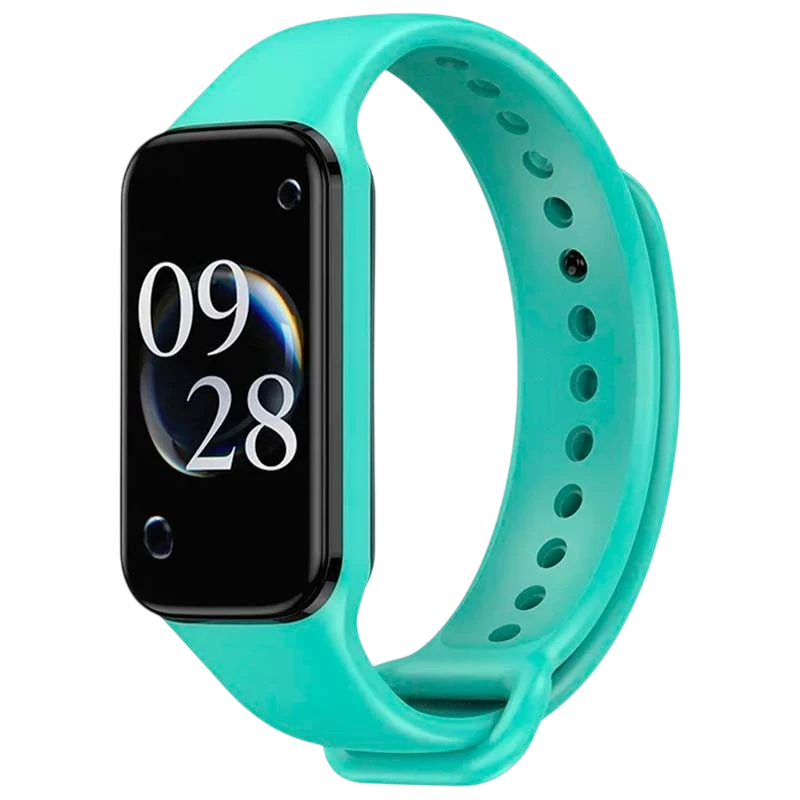 Pulseira Xiaomi Mi Smart Band 8 Active / Redmi Smart Band 2 Silicone Turquesa