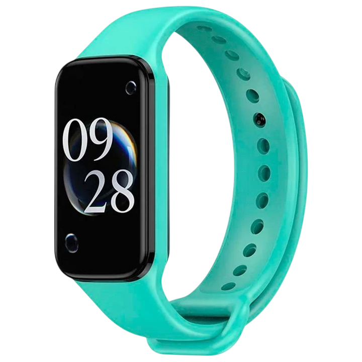Pulseira Xiaomi Mi Smart Band 8 Active / Redmi Smart Band 2 Silicone Turquesa