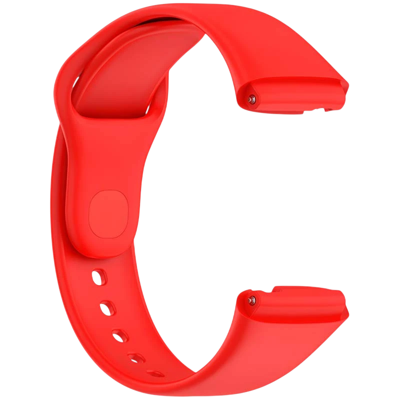 Pulseira de silicone Xiaomi Redmi Watch 3 Active Vermelho