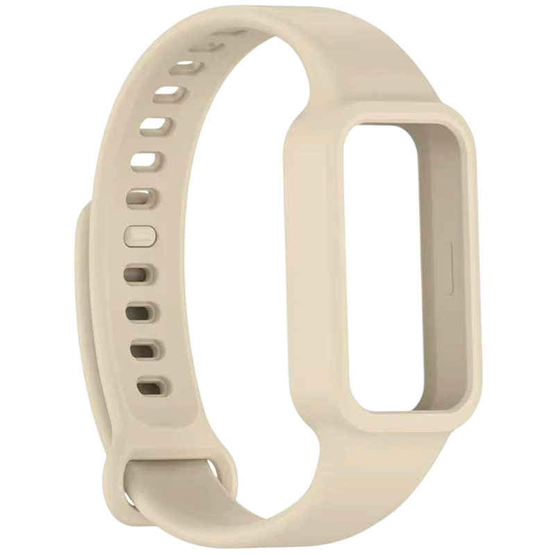 Pulseira de silicone Xiaomi Mi Smart Band 9 Active / Redmi Smart Band 3 Marfim