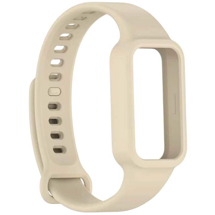 Pulseira de silicone Xiaomi Mi Smart Band 9 Active / Redmi Smart Band 3 Marfim