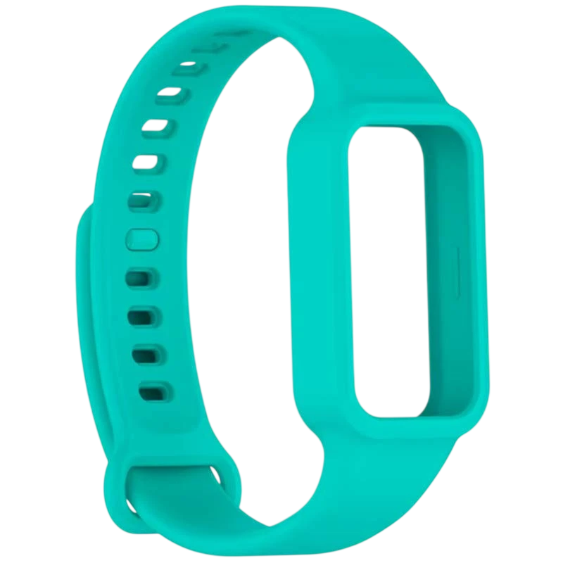 Pulseira de silicone Xiaomi Mi Smart Band 9 Active / Redmi Smart Band 3 Turquesa