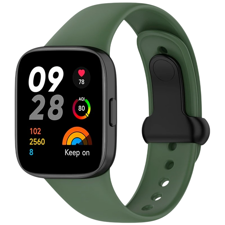 Pulseira de silicone Xiaomi Redmi Watch 3 Sports Verde
