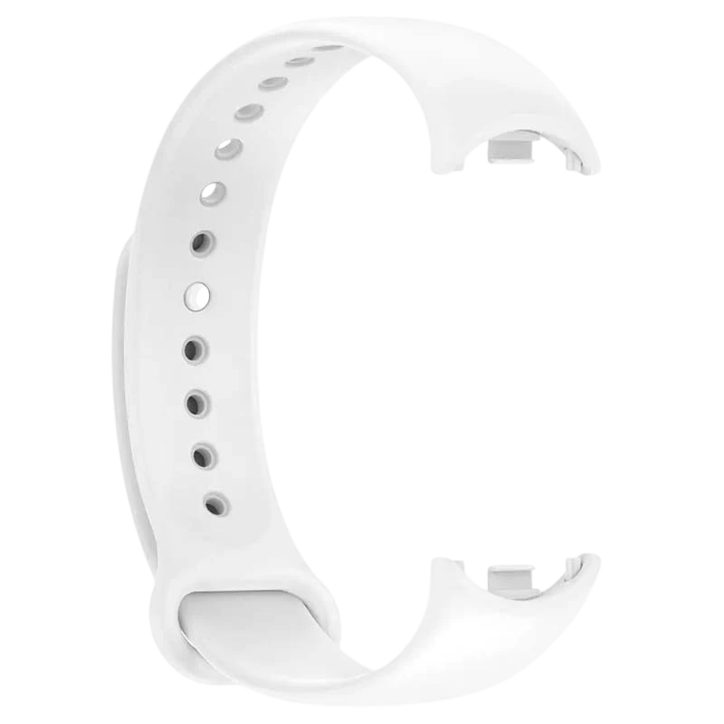 Pulseira Xiaomi Mi Smart Band 10 / Mi Smart Band 9 / Mi Smart Band 8 Silicone Branco