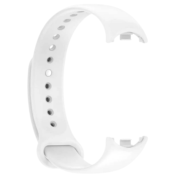Pulseira Xiaomi Mi Smart Band 10 / Mi Smart Band 9 / Mi Smart Band 8 Silicone Branco