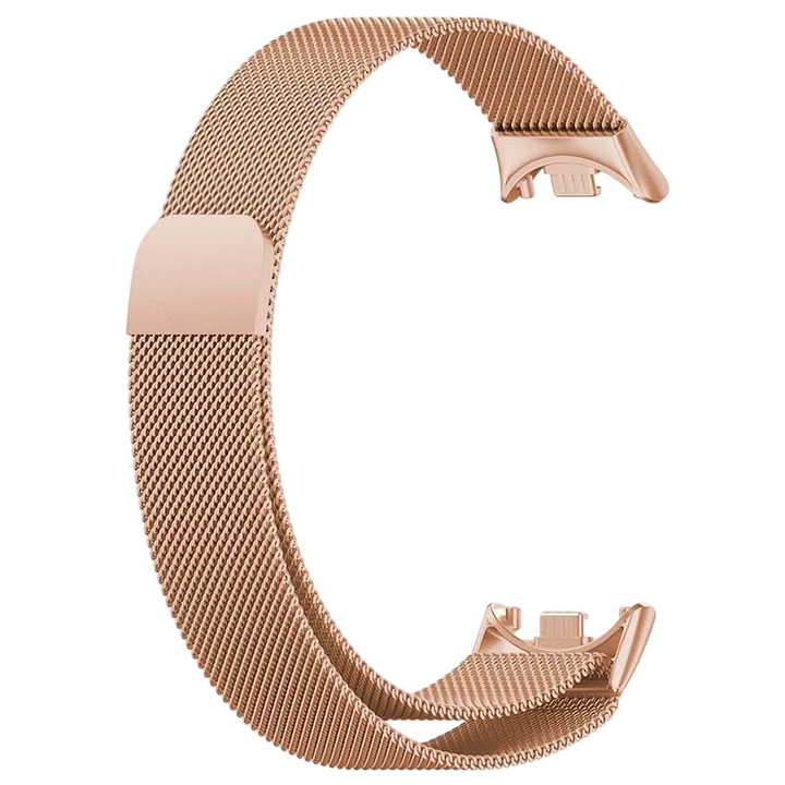 Pulseira Milanesa Magnética Xiaomi Mi Smart Band 9 / Mi Smart Band 8 Dourado