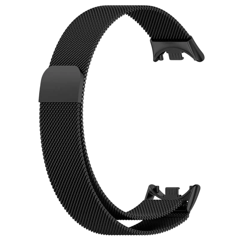 Pulseira Milanesa Magnética Xiaomi Mi Smart Band 9 / Mi Smart Band 8 Preto