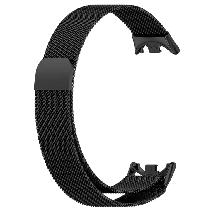 Pulseira Milanesa Magnética Xiaomi Mi Smart Band 9 / Mi Smart Band 8 Preto