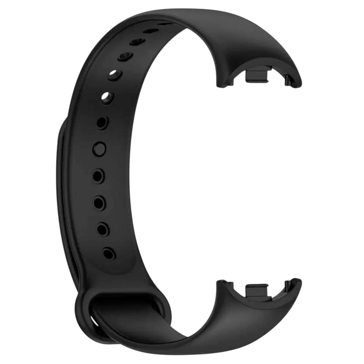 Pulseira Xiaomi Mi Smart Band 10 / Mi Smart Band 9 / Mi Smart Band 8 Silicone Preto