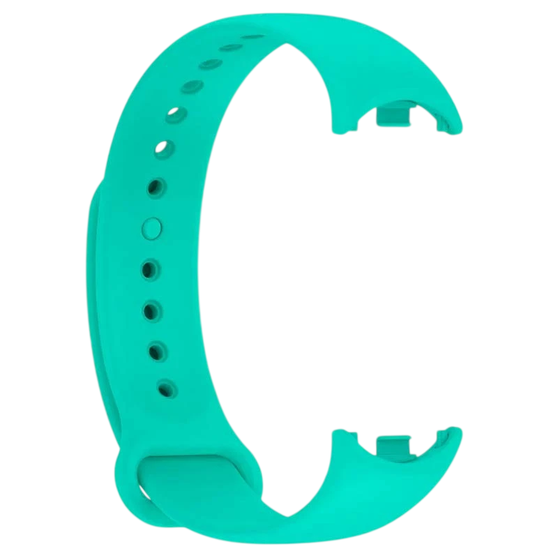 Pulseira Xiaomi Mi Smart Band 10 / Mi Smart Band 9 / Mi Smart Band 8 Silicone Turquesa