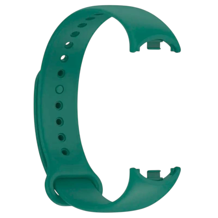 Pulseira Xiaomi Mi Smart Band 10 / Mi Smart Band 9 / Mi Smart Band 8 Silicone Verde Escuro