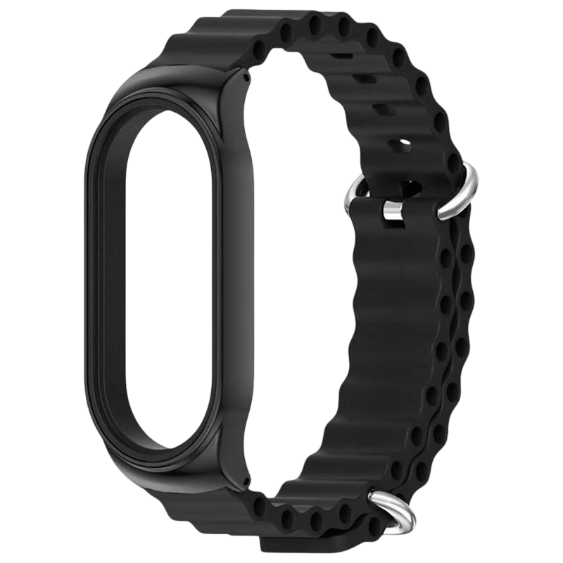 Pulseira Xiaomi Mi Smart Band 6 / Mi Band 5 / Amazfit Band 5 Wave Preto