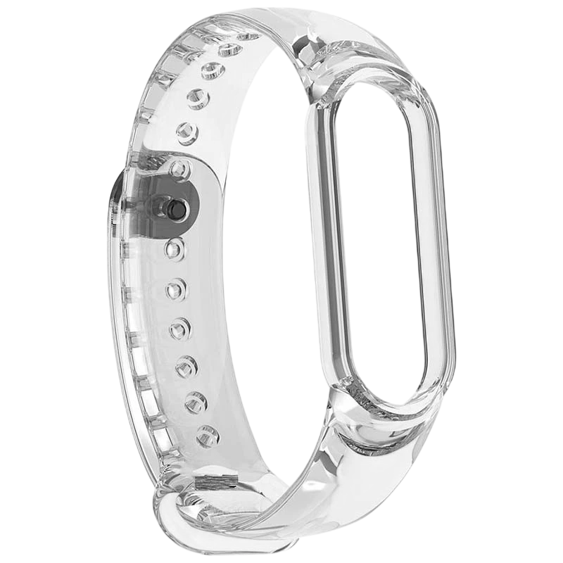 Pulseira Xiaomi Mi Smart Band 6 / Mi Band 5 / Amazfit Band 5 Transparente Traslúcido