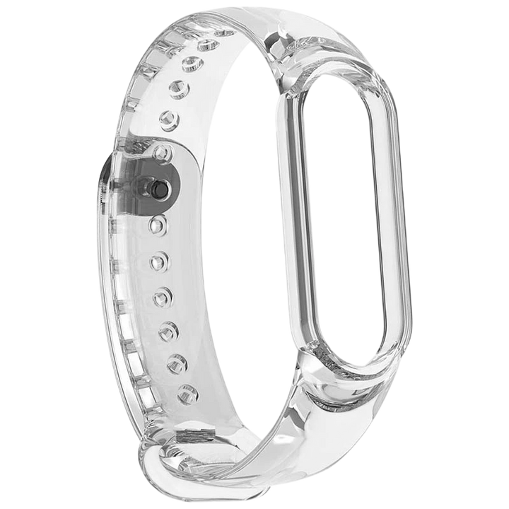 Pulseira Xiaomi Mi Smart Band 6 / Mi Band 5 / Amazfit Band 5 Transparente Traslúcido