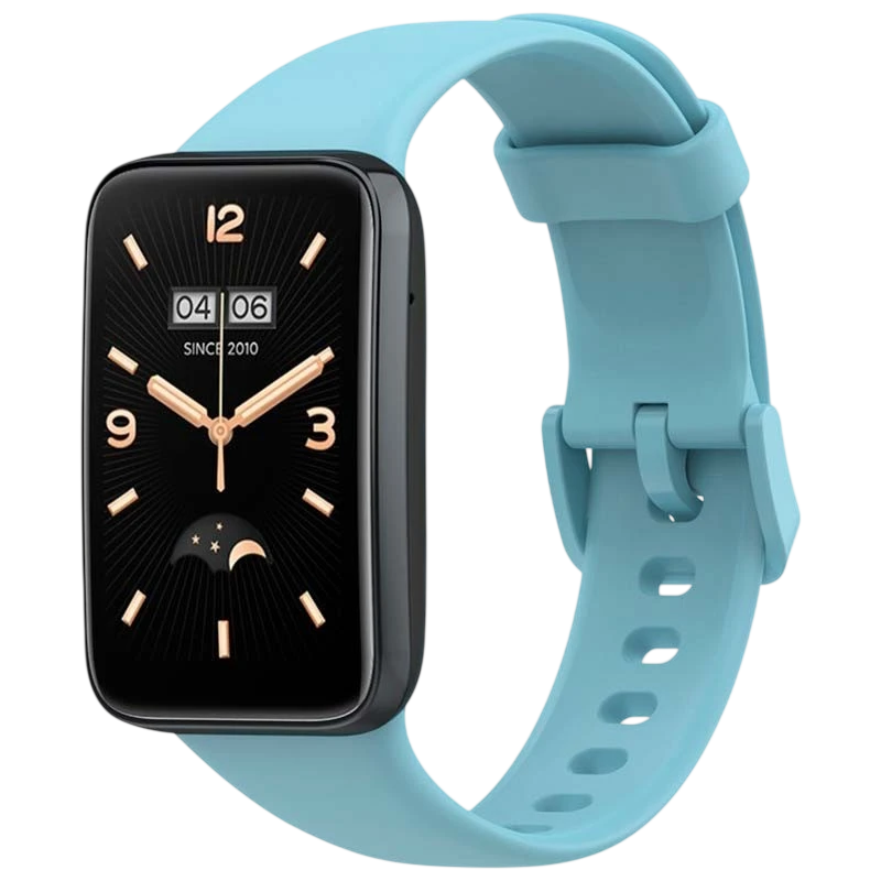 Pulseira Xiaomi Smart Band 7 Pro Silicone Azul Claro