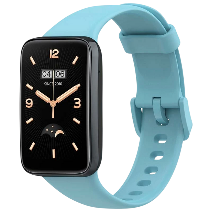Pulseira Xiaomi Smart Band 7 Pro Silicone Azul Claro