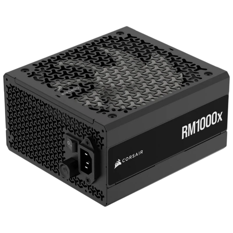 Fonte de alimentação Corsair RM1000x 1000W ATX de 24 pinos Preto