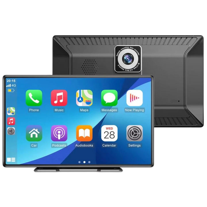 Dash Cam SD9060 Ecrã tátil universal de 9 polegadas Sem fios Carplay/Apple/Android