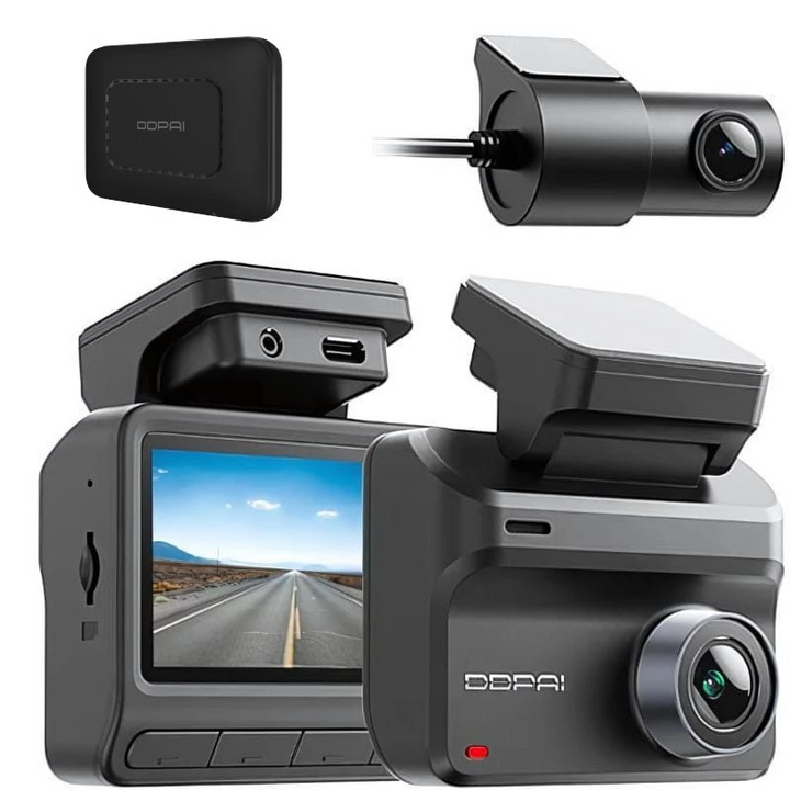 DDPAI Z50 Pro 4G Dual 4K Dash Cam - Câmara para automóvel