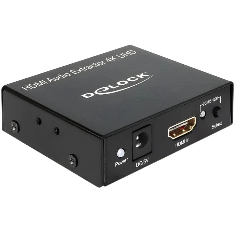 Extractor de áudio HDMI 4K 30 Hz da Delock