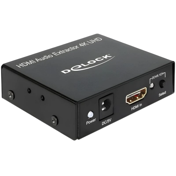 Extractor de áudio HDMI 4K 30 Hz da Delock