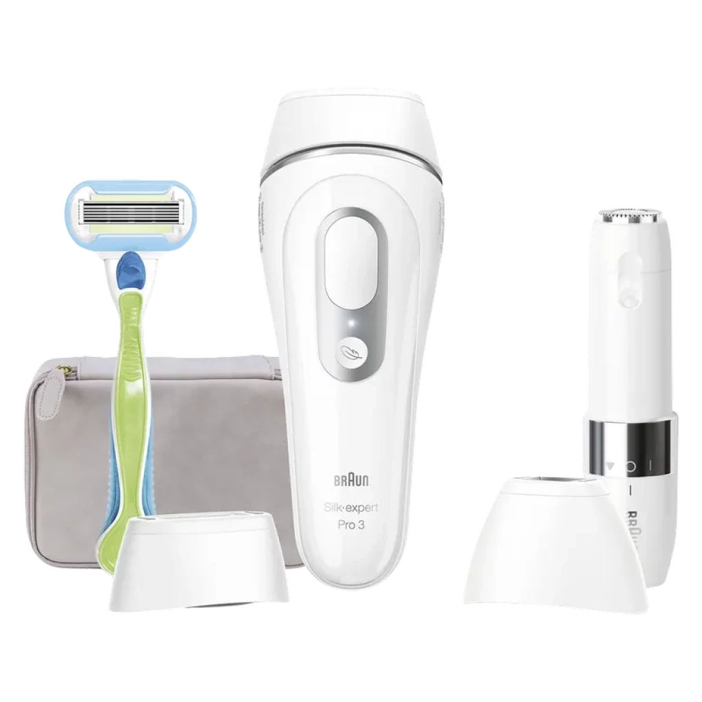 Depilador IPL Braun Silk-expert Pro 3 PL3136 - Sensor SensoAdapt, 300 000 disparos
