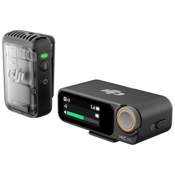 DJI Mic 2 (1 TX + 1 RX) - Microfone sem fios
