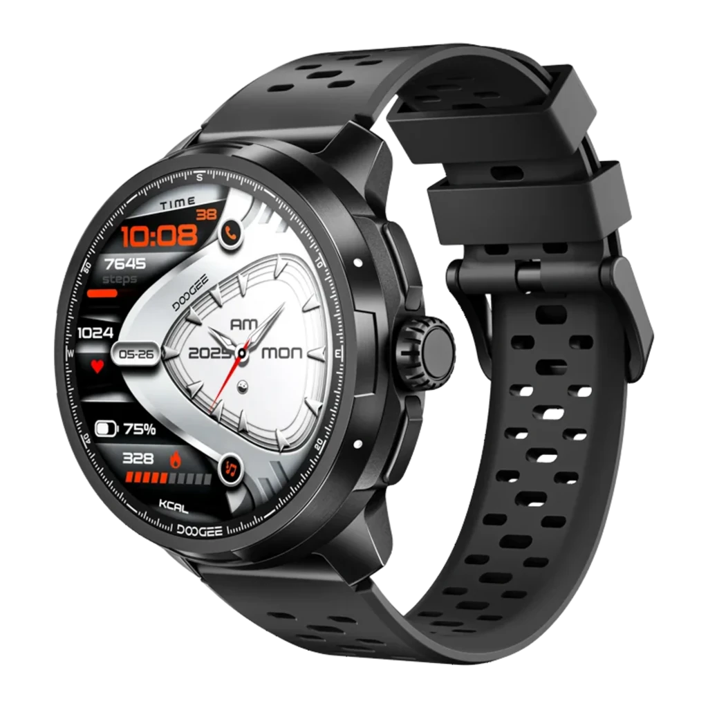DOOGEE Anymoving M1 Preto GPS Dual-Band Bateria 20 Dias