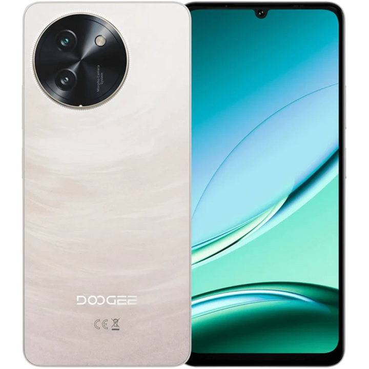 Doogee Note 59 Pro 5G 256GB Dourado Bateria de 6250 mAh, 8 GB de RAM