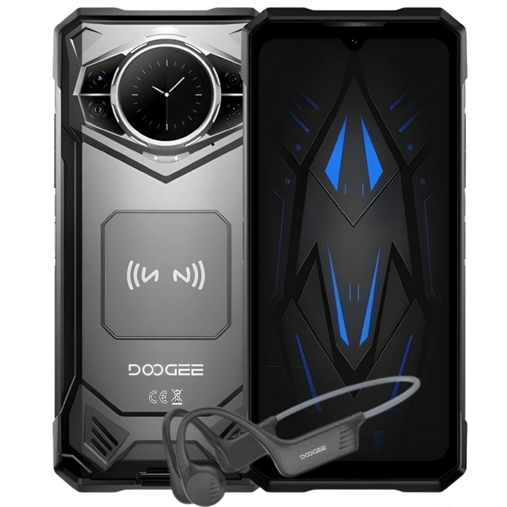 Doogee S200 VIP 5G 256 GB Prata IP68 10100 mAh 12 GB