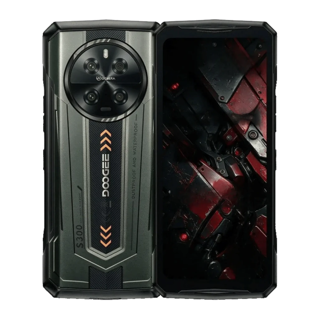 Doogee S300 5G 12GB/512GB Cinzento MIL-STD-810H 9000mAh 20MP Visão Noturna Infravermelha IP68